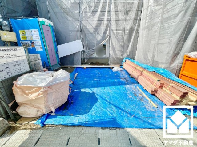 大津市堅田１丁目　3期　4号棟の駐車場|3月5日　現地写真更新