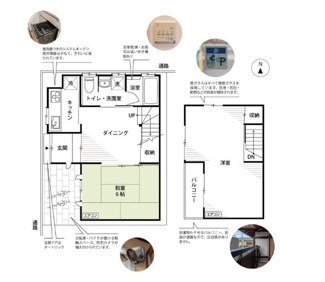 【間取り】 | 吉田中阿達町　中古戸建【2024年フルリノベーション済京町家】