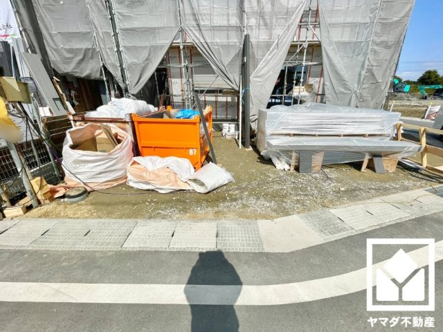 大津市堅田１丁目　3期　2号棟の駐車場|3月5日　現地写真更新