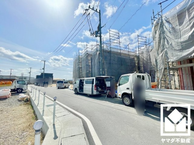 大津市堅田１丁目　3期　2号棟の前面道路含む現地写真|3月5日　現地写真更新