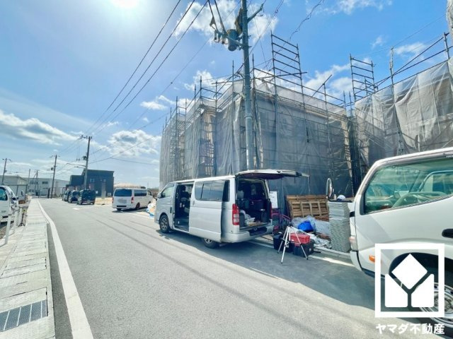 大津市堅田１丁目　3期　2号棟の前面道路含む現地写真|3月5日　現地写真更新
