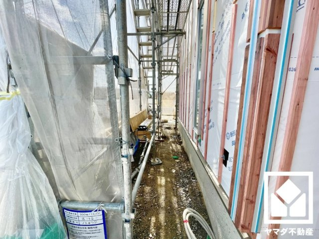 大津市堅田１丁目　3期　2号棟の外観|3月5日　現地写真更新