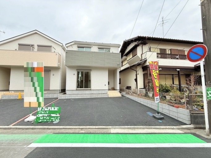 【横浜市瀬谷区宮沢2丁目15-8全2棟新築戸建て】★仲介手数料無料★（南瀬谷小学校・南瀬谷中学校）の外観|仲介手数料無料！お問合せ下さい/080-7058-7312 