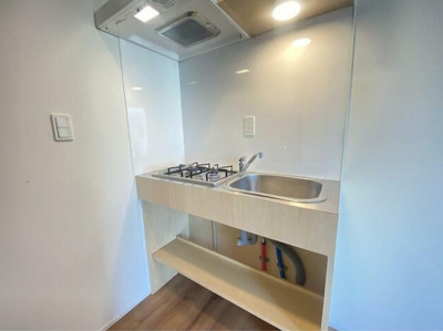 【キッチン】 | アネックス千鳥町 | コンパクトなキッチンで掃除もラクラク