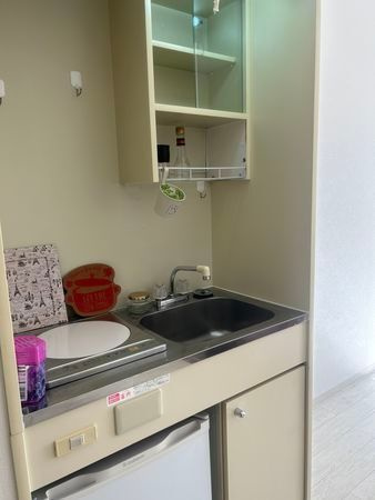 プレミール北堀江のキッチン