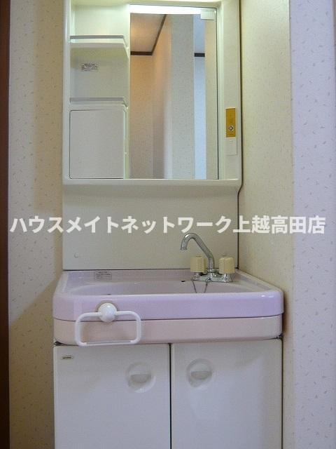 セピアハイツＢの独立洗面台|洗面化粧台