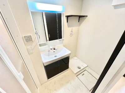 【洗面所】 | セントラルセブン | 洗髪洗面化粧台