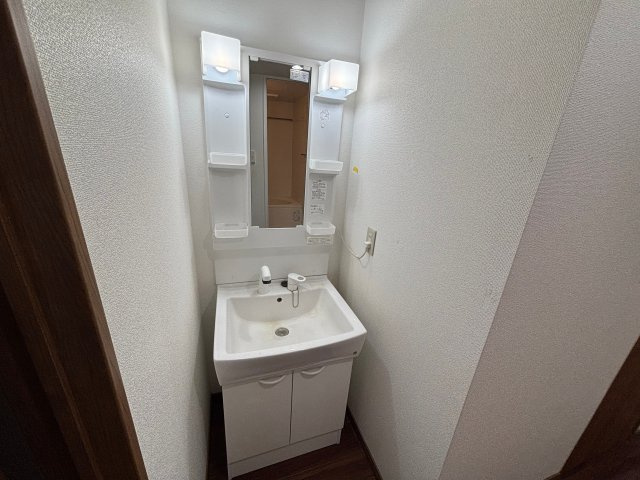 プレジール芝大門の洗面所