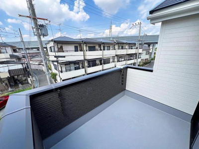 【バルコニー】 | 高槻市唐崎中貸戸建住宅