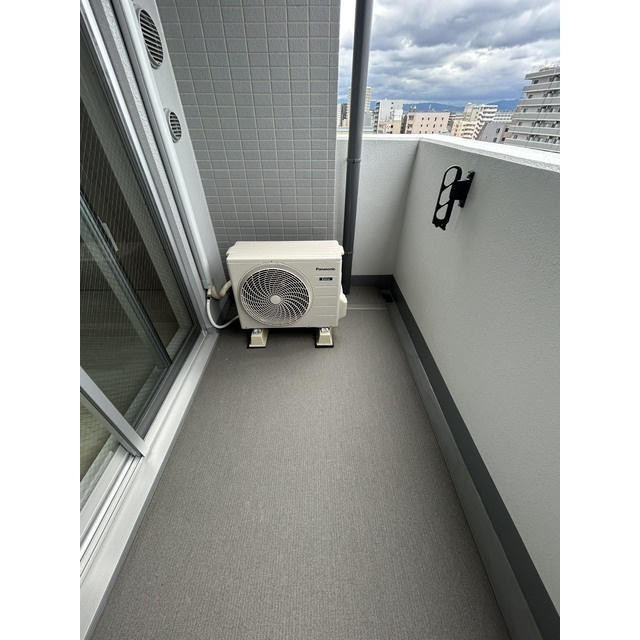 ArtizA堺のバルコニー