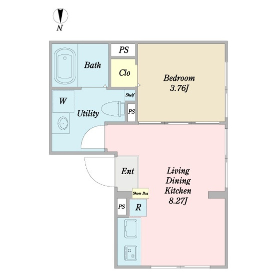 【間取り】 | クリオ　ラモード目黒本町