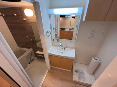 【その他】 | 仮称）大堀町アパート新築工事 | 洗濯機置場（イメージ）