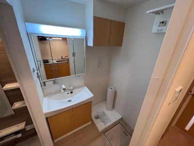 【洗面所】 | 仮称）大堀町アパート新築工事 | 洗面（イメージ）