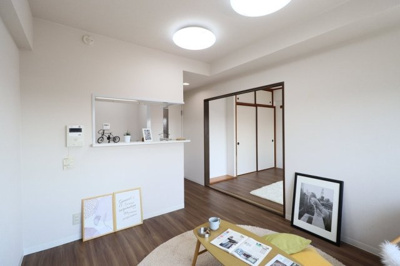 【居間・リビング】 | ワコーレ吉野町ガーデン | 家具・小物はイメージです