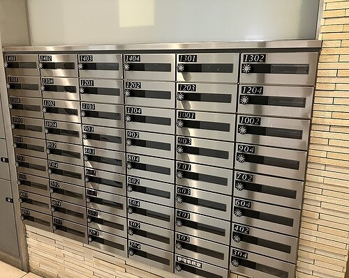 サーパス新潟駅南のその他|集合郵便受け　※2026年01月撮影