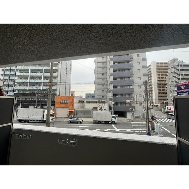 エスリード大阪フェリスの展望|2階からの