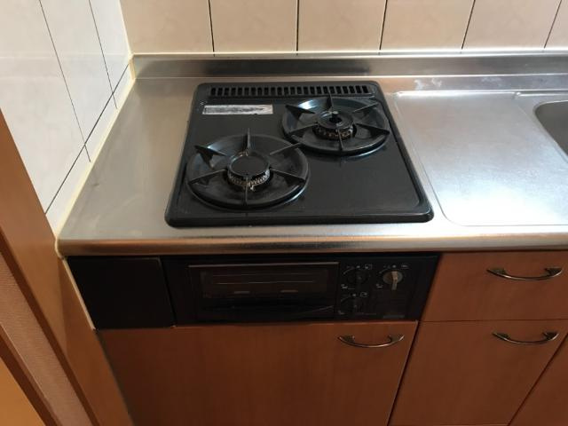 ミストラルⅡのキッチン|ガスコンロ