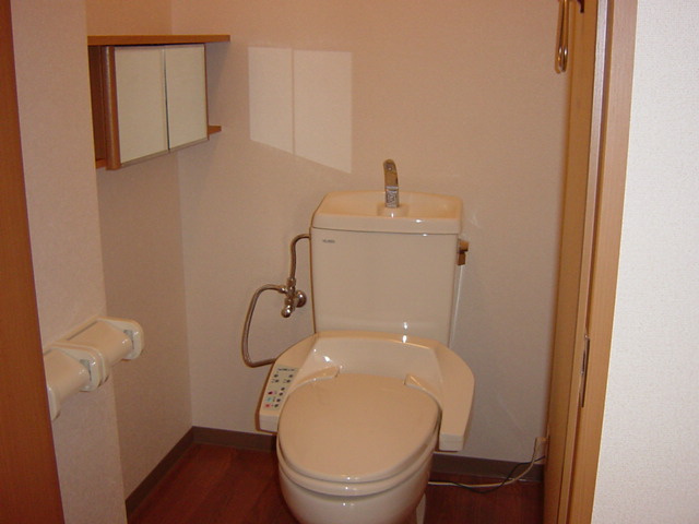 ティアラＡのトイレ|シャワー付トイレ