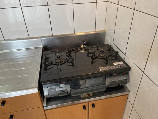 ヴィンテージⅠのキッチン|ガスコンロ