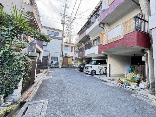 【前面道路含む現地写真】 | 門真市大橋町　中古戸建