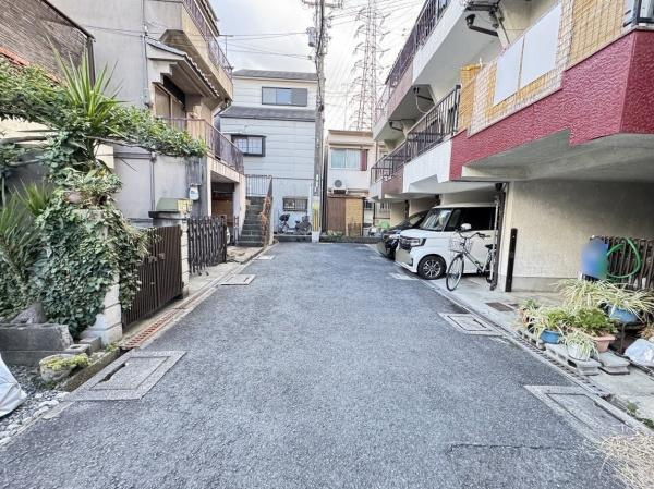 【前面道路含む現地写真】 | 門真市大橋町　中古戸建