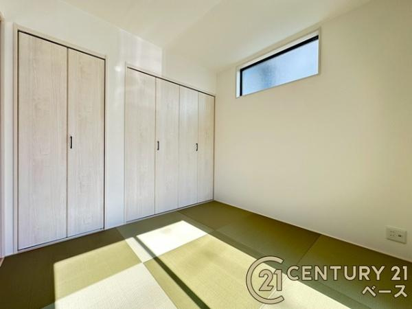 大和郡山市矢田山町 ／新築一戸建の和室|■現地撮影写真■ほっこり落ち着ける和室！客間としてもご利用いただけます！