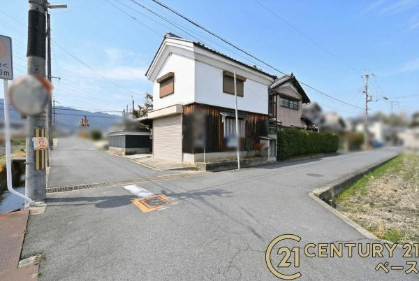 葛城市北花内の売地の前面道路含む現地写真|■現地撮影写真■東南角地！お気軽にお問い合わせください。■