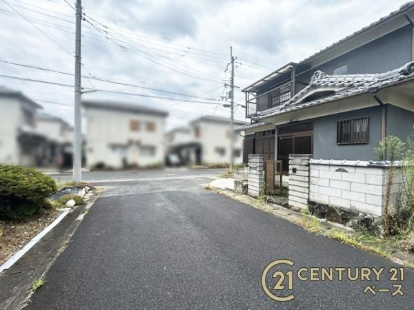 桜井市大福　一戸建の前面道路含む現地写真|■現地撮影写真■ 前面道路は４ｍ以上！