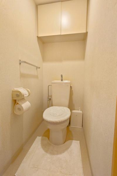 オセアンあざみ野イーストのトイレ|清潔感と落ち着きのある空間。