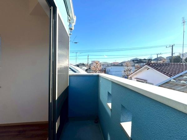 横浜市磯子区洋光台１丁目の中古一戸建のバルコニー|眺望がよく、晴れてる日は陽当たり良好のバルコニー！
