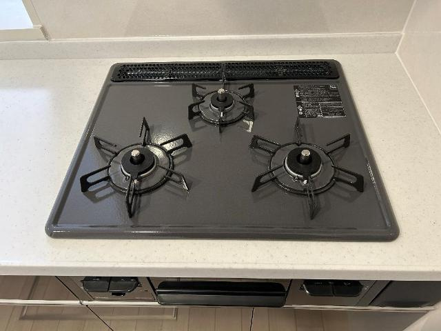 （仮称）柏市船戸　新築アパートのキッチン|ガスコンロ（イメージ）