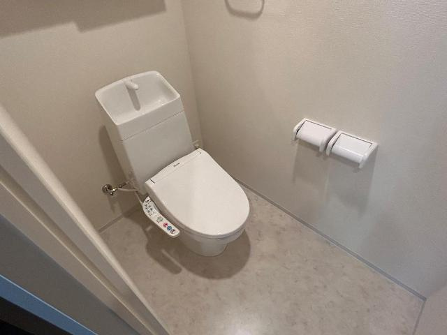 （仮称）柏市船戸　新築アパートのトイレ|シャワー付トイレ（イメージ）