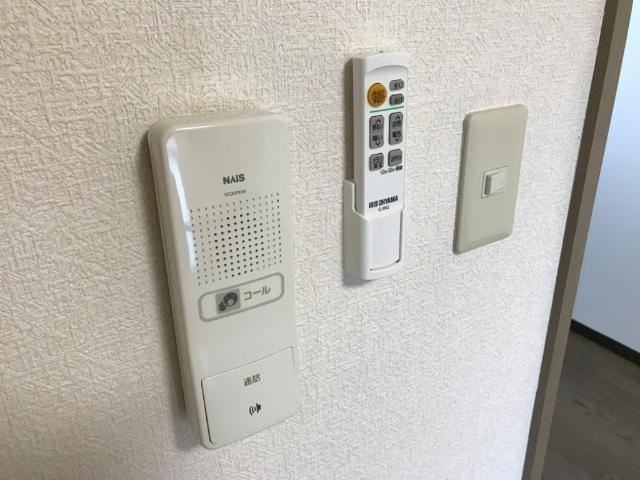 クオリティハイツのセキュリティ|インタ－ホン