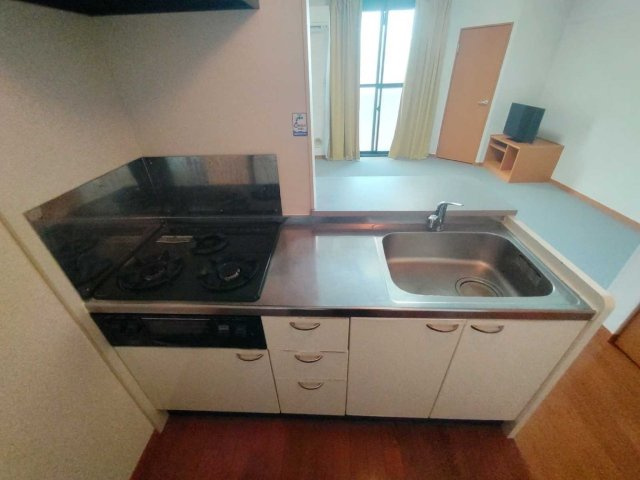 レオパレスファミリアシモサトⅡのキッチン