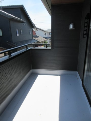 【仲介手数料無料】新築戸建　深谷市岡里7-15（全1棟）のバルコニー