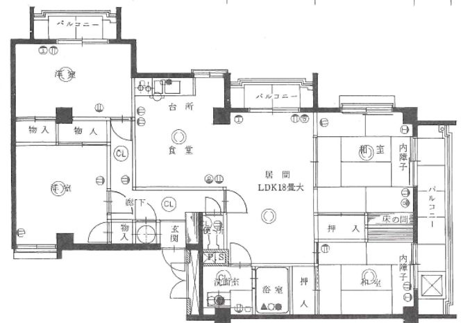【間取り】 | ロイヤルマンション小笹☆仲介手数料無料☆