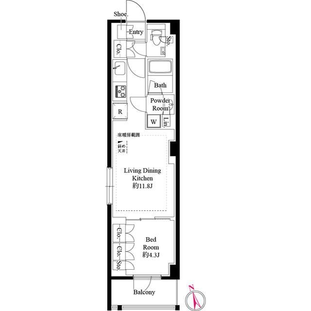 ３４３レジデンス西麻布（オープンレジデンシア）