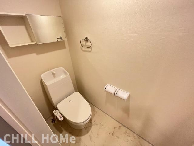 仮）高崎市上小鳥町Ｔ様新築アパートＢ棟のトイレ|当社、チルホームのHPもご覧ください(^^)/物件情報多数♪