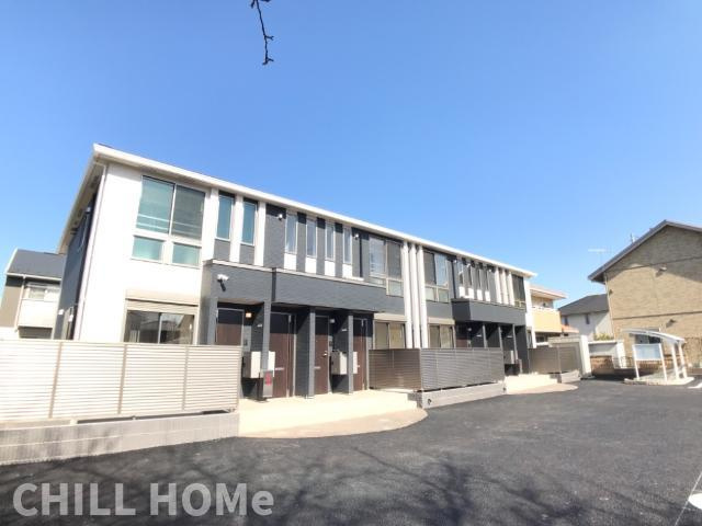 仮）高崎市上小鳥町Ｔ様新築アパートＢ棟の外観|当社、チルホームのHPもご覧ください(^^)/物件情報多数♪