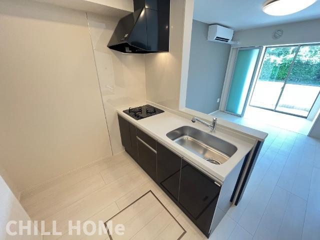 仮）高崎市上小鳥町Ｔ様新築アパートＢ棟のキッチン|当社、チルホームのHPもご覧ください(^^)/物件情報多数♪