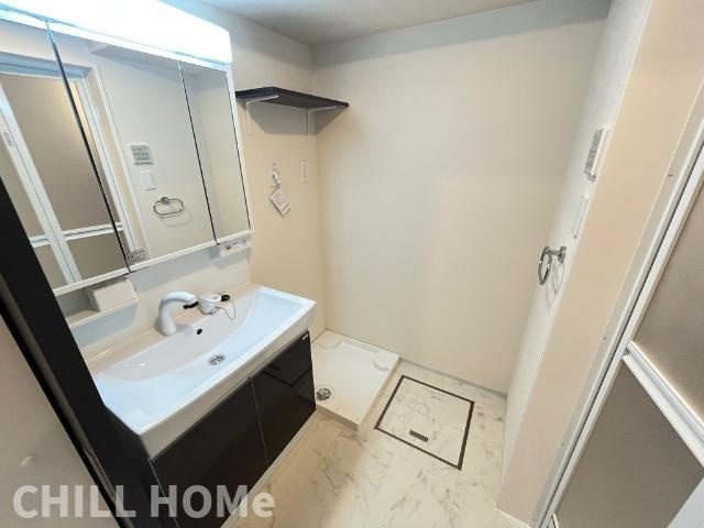 仮）高崎市上小鳥町Ｔ様新築アパートＢ棟の洗面所|当社、チルホームのHPもご覧ください(^^)/物件情報多数♪