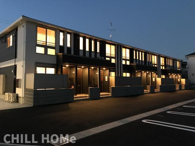 仮）高崎市上小鳥町Ｔ様新築アパートＡ棟の外観|当社、チルホームのHPもご覧ください(^^)/物件情報多数♪