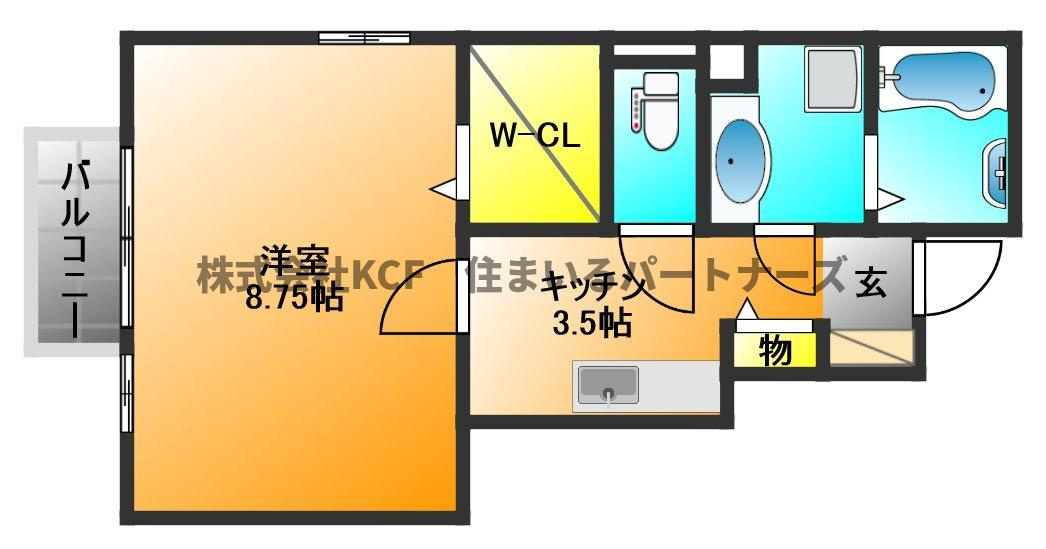 レーブシャンブルの間取り