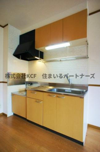 DC.フラットのキッチン|きれいなキッチンです