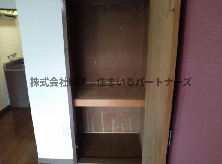 プレジデント中尾の収納|専用の収納スペースです