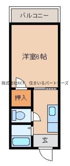 プレジデント中尾の間取り