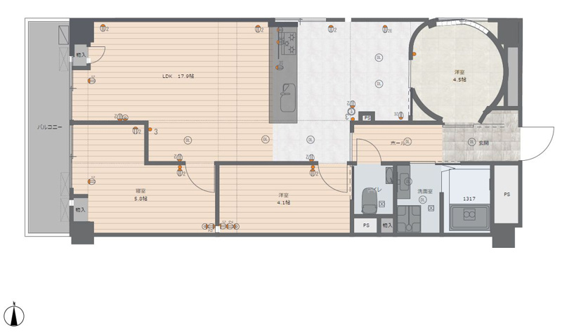 【間取り】 | 藤和今泉コープ☆仲介手数料無料☆