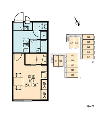 【区画図】 | レオパレスアイリス