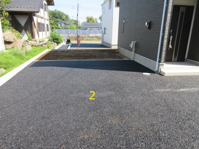 【仲介手数料無料】新築戸建　吉見町東野1-6-14（全２棟）の庭
