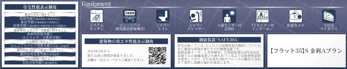 【仲介手数料無料】新築戸建　吉見町東野1-6-14（全２棟）の構造・工法・仕様